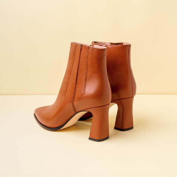 Ankle fashion boots square heel