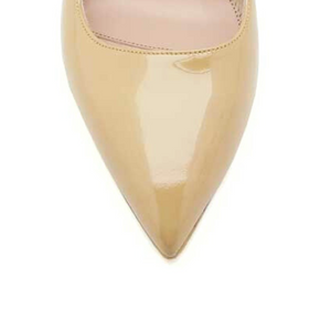 Desert Dune Patent Leather Mary Jane Pump