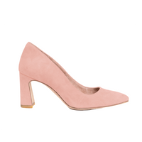 [SAMPLE] Blissful Blush Suede Block Heel Pump