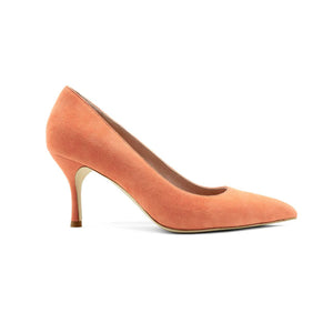 [SAMPLE] Peach Fuzz Suede Classic Pump