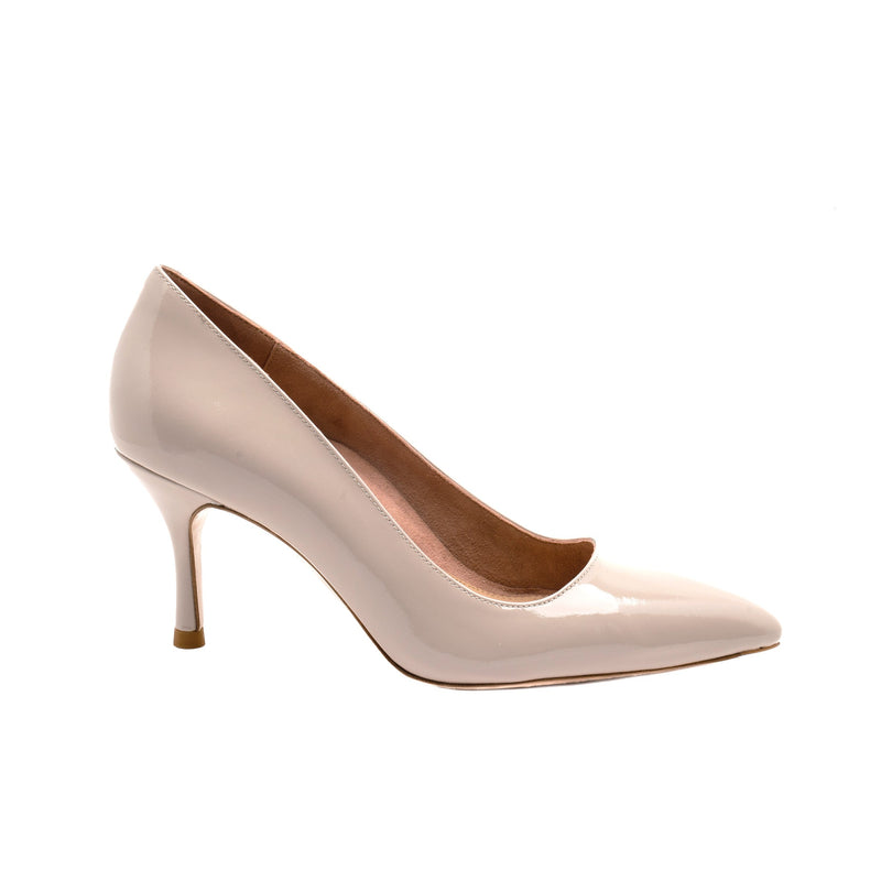 [SAMPLE] Tender Taupe Patent Leather Pump