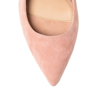 [SAMPLE] Blissful Blush Suede Block Heel Pump