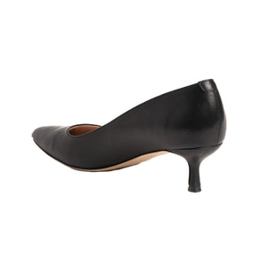 Tenacious Tan Suede Kitten Heel